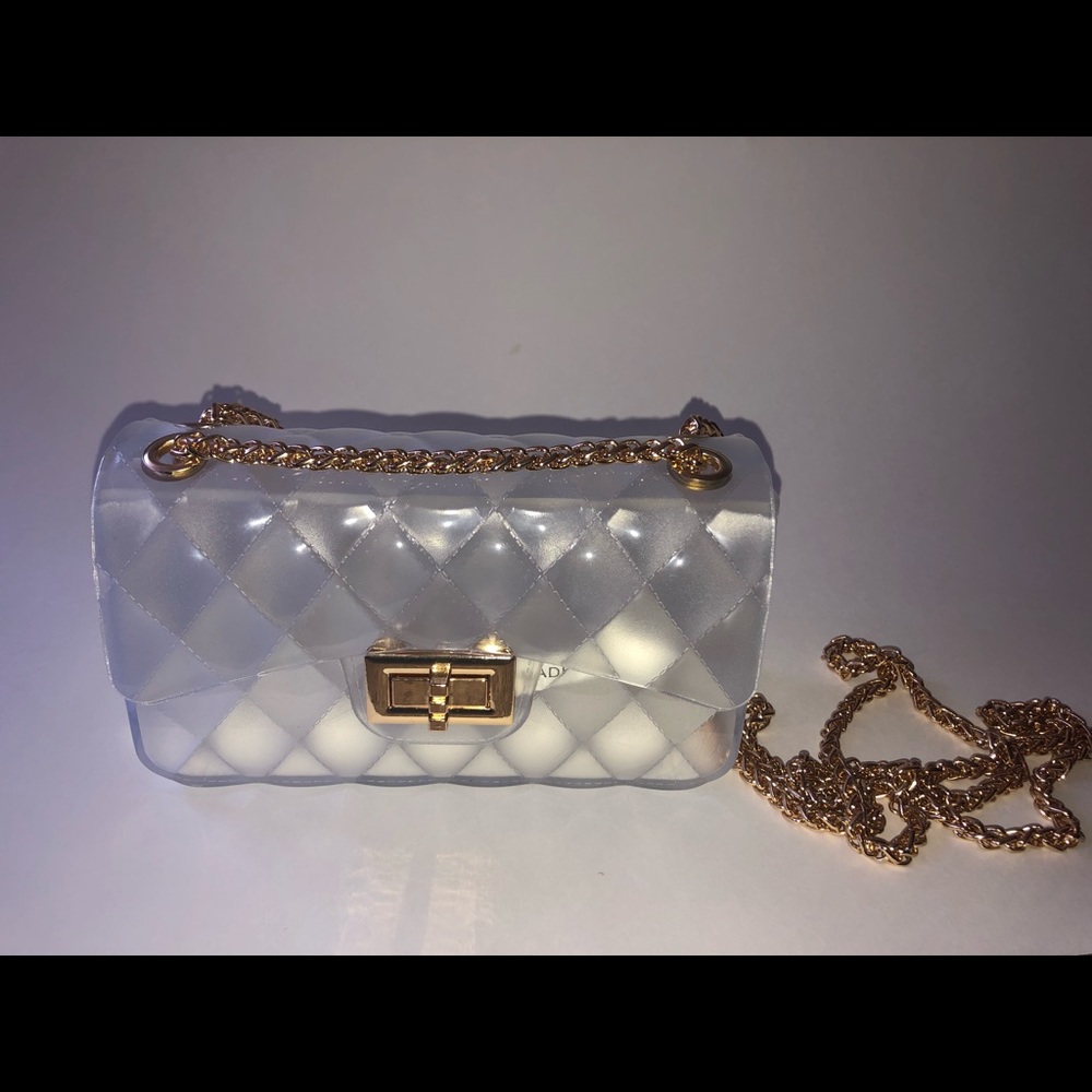 Small clear jelly purse